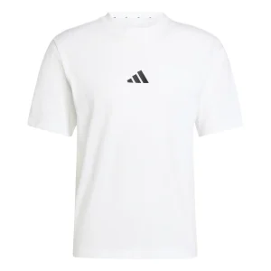 Essentials Small Logo T-shirt Herrar - vit,