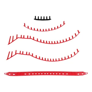 VCORE 98/98L Scarlet Set Med Band Med Öglor-Svart