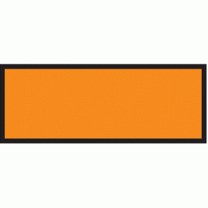 Skylt ADR 30X12cm Aluminium