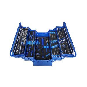 BATO Vertygskassa sats 75 dela. 5 rums metalkassa. Allt är i EVA-skum.