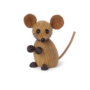 Stadsmusen – Träfigur Dekoration 6,7 cm Ek