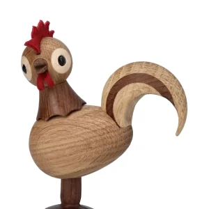 Rise – Trätupp Dekoration 10,5 cm Ek