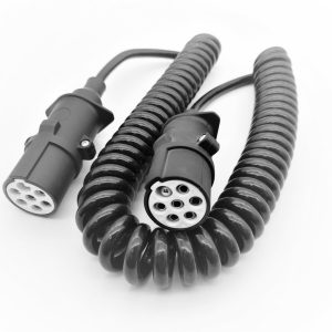 Spiralkabel 3m Europlug Typ S