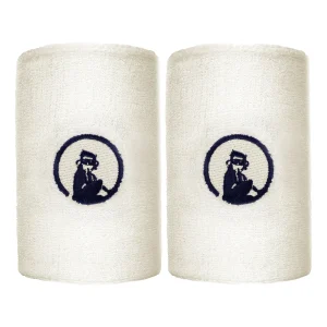 Svettband 2-pack lång - creme