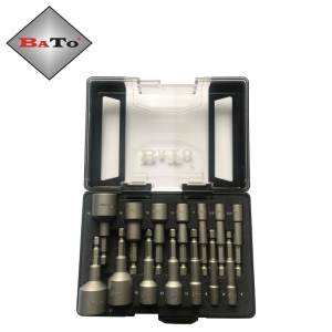 BaTo – 1/4″ Boltbitssats med Magnethylsor,14 delar