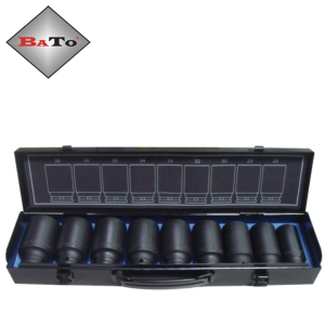 BaTo – Långkrafthylsor 1/2″, 9 delar