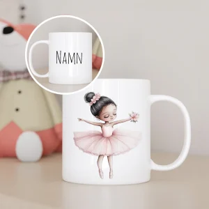 Ballerina | Personlig barnmugg