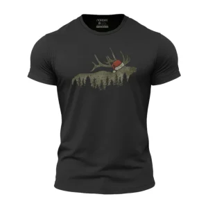 Christmas Wildlife Athletic Quick-Dry T-Shirt