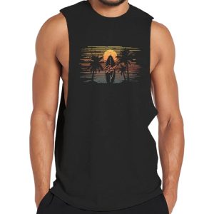 Minimal Surfing View Tank Top