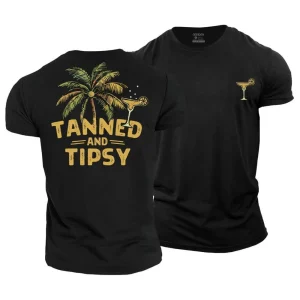 Tanned And Tipsy T-Shirt