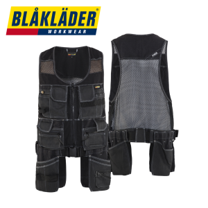 Blåkläder – Svart Hantverksväst X1900