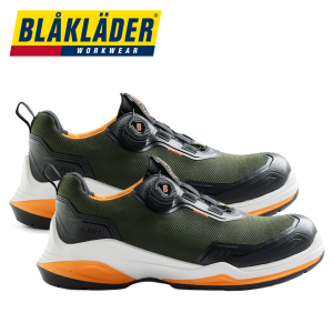 Blåkläder – STRIKER Skyddssko Skogsgrön/Rost