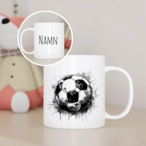Fotboll | Personlig barnmugg