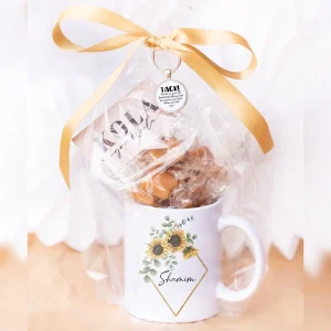 Frökenpaket | Mugg, godispåse & nyckelring