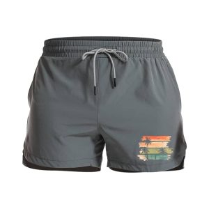 Colorful Summer Athletic Quick-Dry Shorts