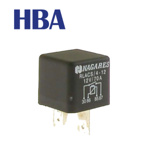 HBA – Högeffektrelä 12V/70A