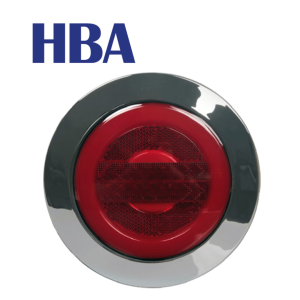 HBA – Bakljus med mörk kromring