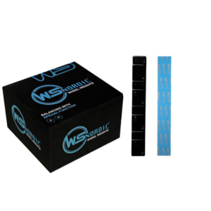 Klistervikter svartlackerad stål