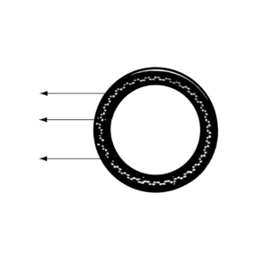 Tryckluftslang 10 Bar 1/2 Tum 13mm