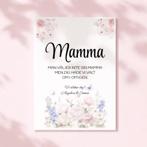Mamma | Poster med text