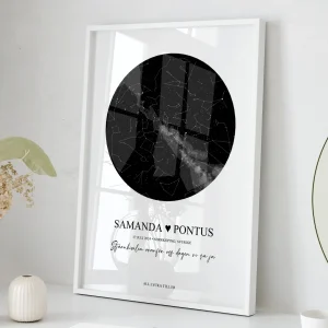 Star map #2  | Personlig Poster