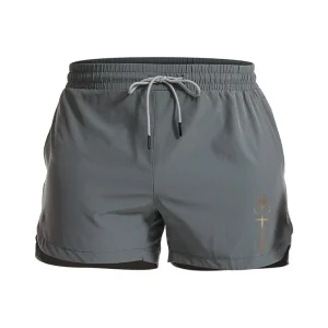 Arrow of Faith Athletic Quick-Dry Shorts