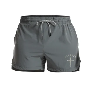 Blessed Cross Athletic Quick-Dry Shorts