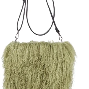Jasmin muffväska | Tibetanskt fårskinn