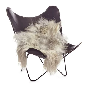 Fårskinn Premium | Ekologiskt | Lång lugg | 120+x60 cm