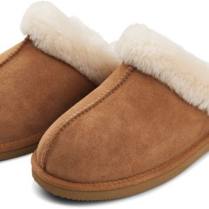 Tofflor | Fårskinn | Utan hälkappa