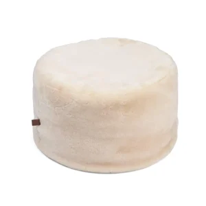 Sittpuff | Mockasin Fårskinn | D55x46 cm