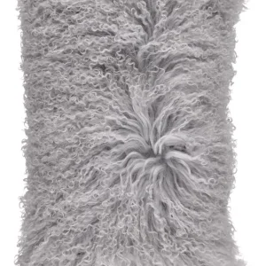 Fårskinnskudde | Lockig | Tibet | 28x56 cm