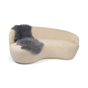 Dubbel fårskinn | Lockig | Tibet | 150x50 cm