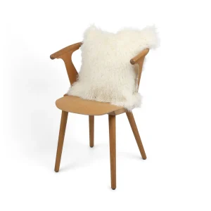 Fårskinsskudde | Lockig | Tibet | 50x50 cm