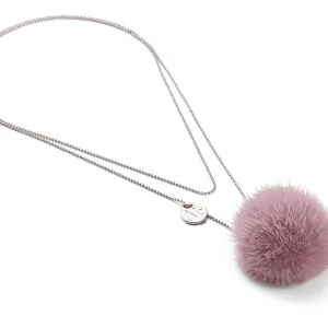 Halsband med minktofs