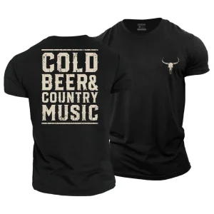 Cold Beer and Country Music T-Shirt