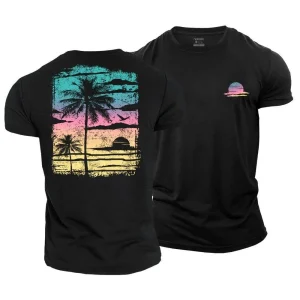 Colorful Palm Poster T-Shirt