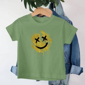 Cracked Smiley Barn T-Shirt