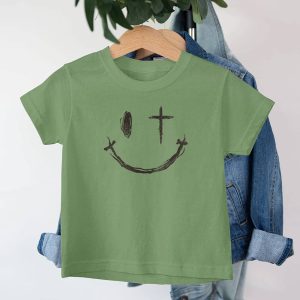 Cross Smiley Face Barn T-Shirt