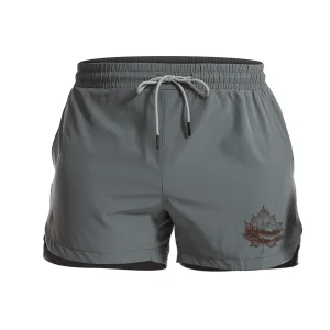 Leaf View Athletic Quick-Dry Shorts