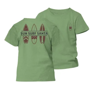 Sun Surf Santa Barn T-Shirt