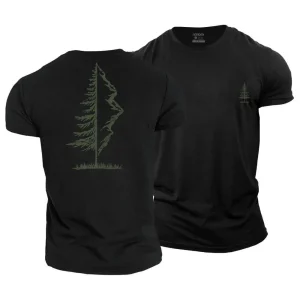 Tree And Mountain T-Shirt