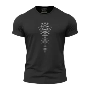 Vikings Compass Athletic Quick-Dry T-Shirt