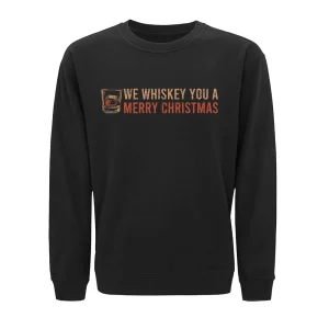 Whiskey Merry Christmas Sweatshirt