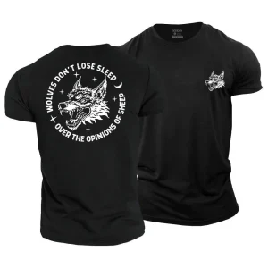Wolves Don't Lose Sleep Over The Opinions Of Sheep T-Shirt